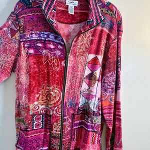 Spa by Chico’s Top/Jacket.  Size 2